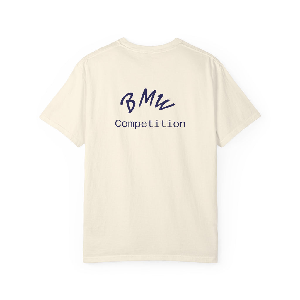 M5 Blue Car Powered Performance T-shirt | BMW Competition Graphic