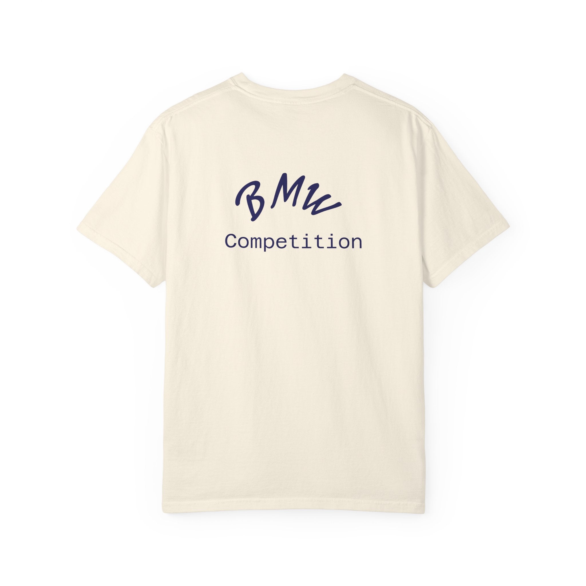 M5 Blue Car Powered Performance T-shirt | BMW Competition Graphic