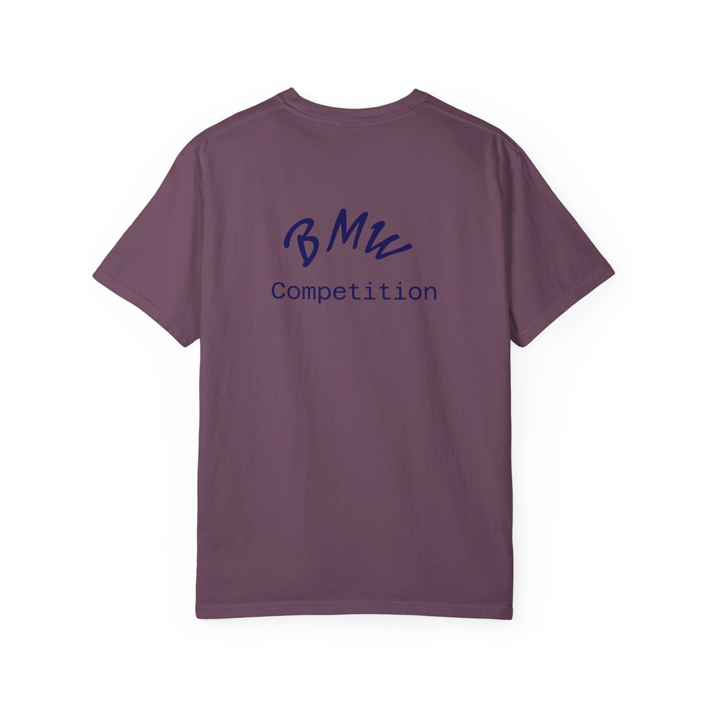 M5 Blue Car Powered Performance T-shirt | BMW Competition Graphic