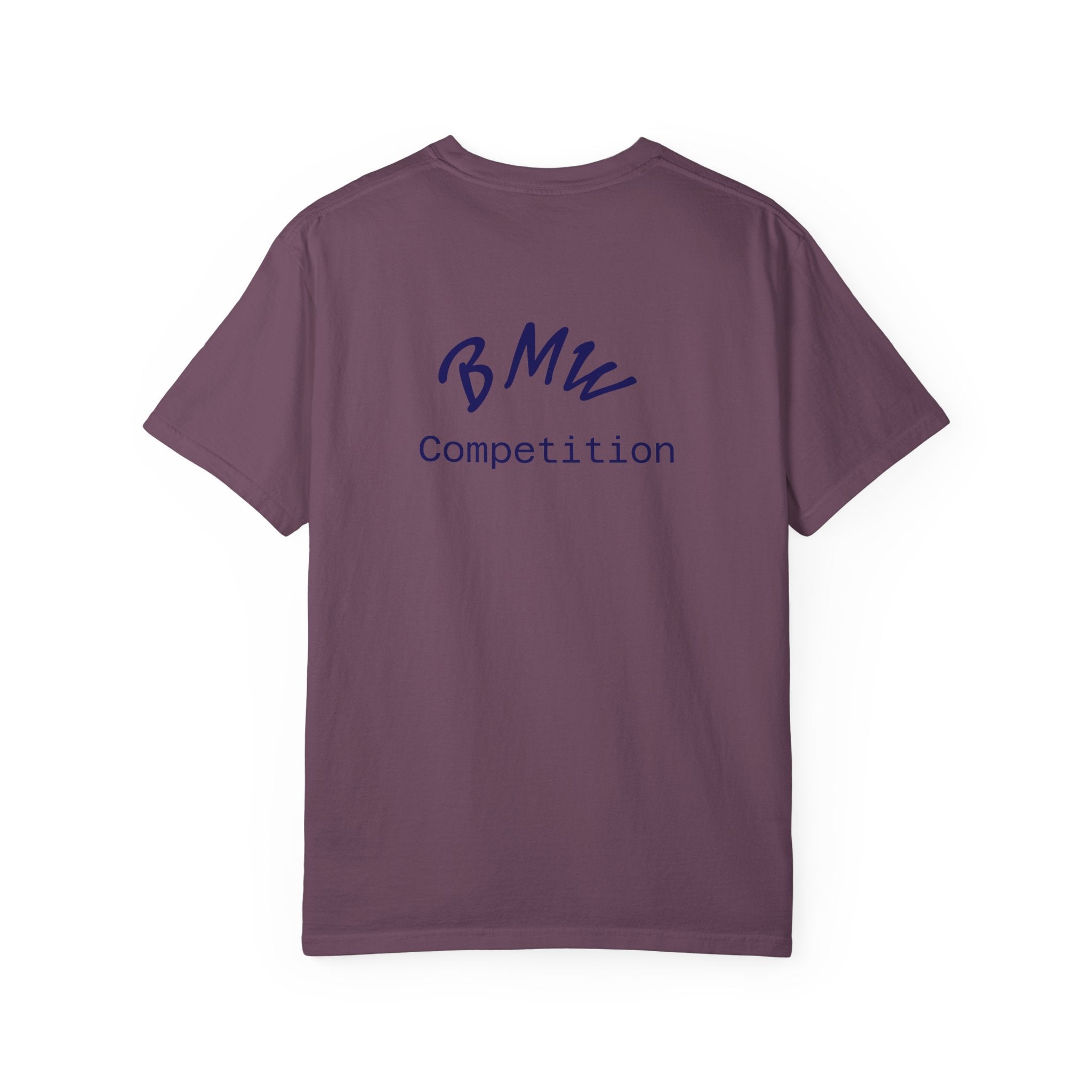 M5 Blue Car Powered Performance T-shirt | BMW Competition Graphic