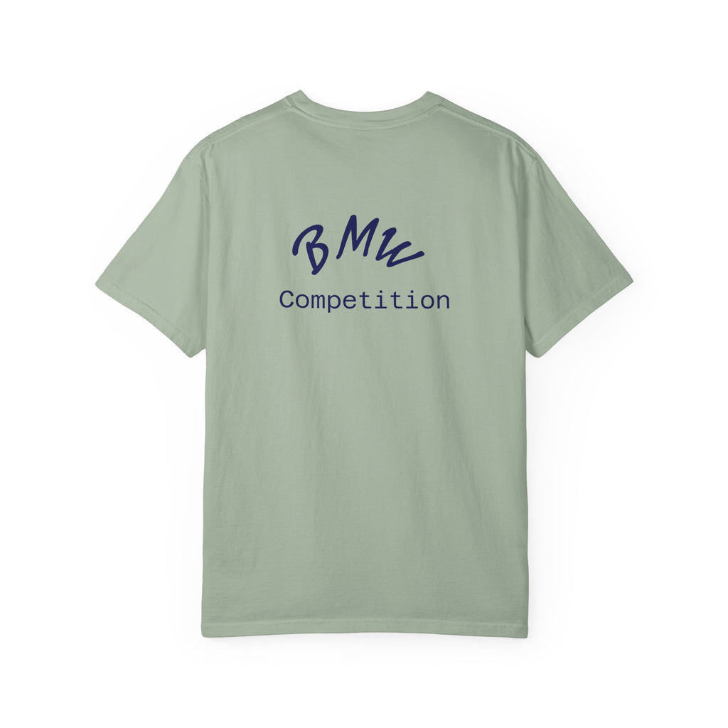 M5 Blue Car Powered Performance T-shirt | BMW Competition Graphic
