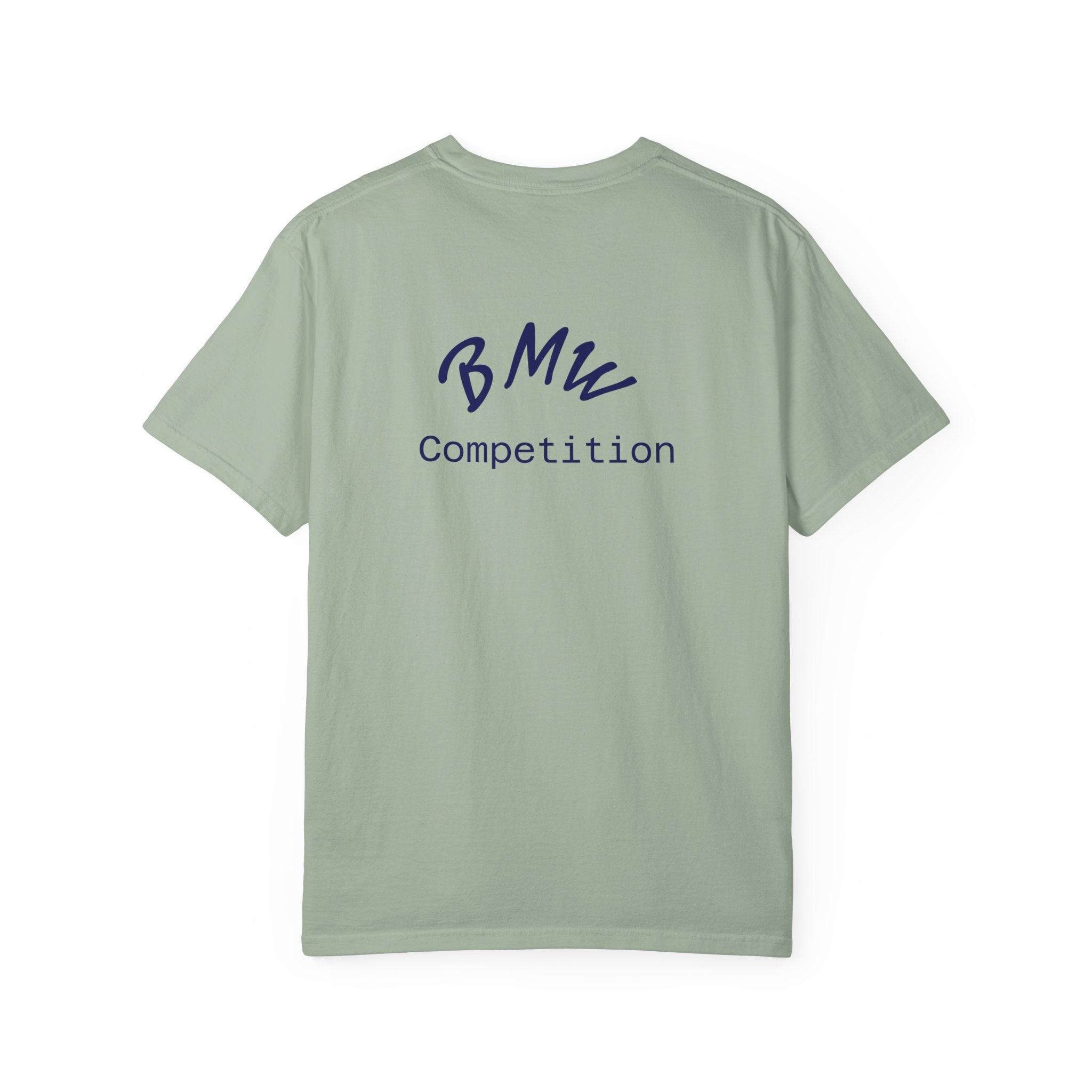 M5 Blue Car Powered Performance T-shirt | BMW Competition Graphic