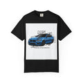 M5 Blue Car Powered Performance T-shirt | BMW Competition Graphic