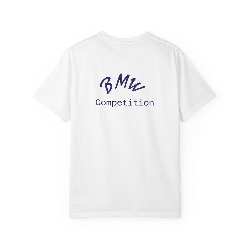 M5 Blue Car Powered Performance T-shirt | BMW Competition Graphic