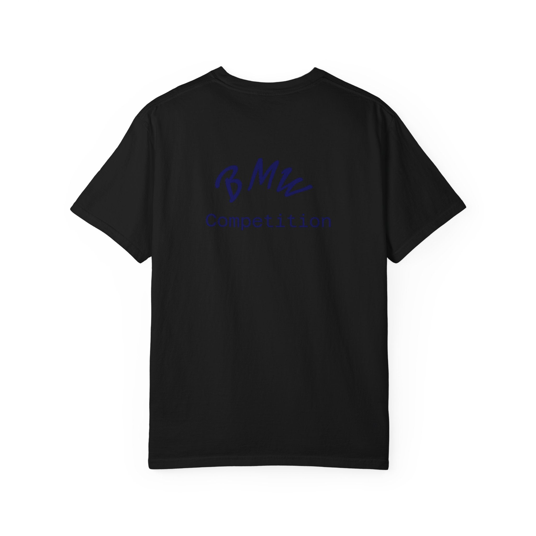M5 Blue Car Powered Performance T-shirt | BMW Competition Graphic