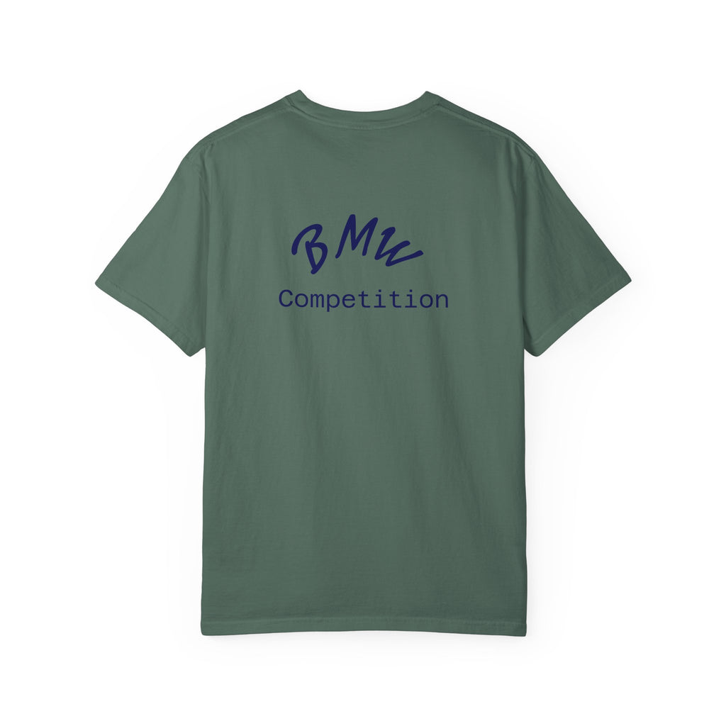 M5 Blue Car Powered Performance T-shirt | BMW Competition Graphic