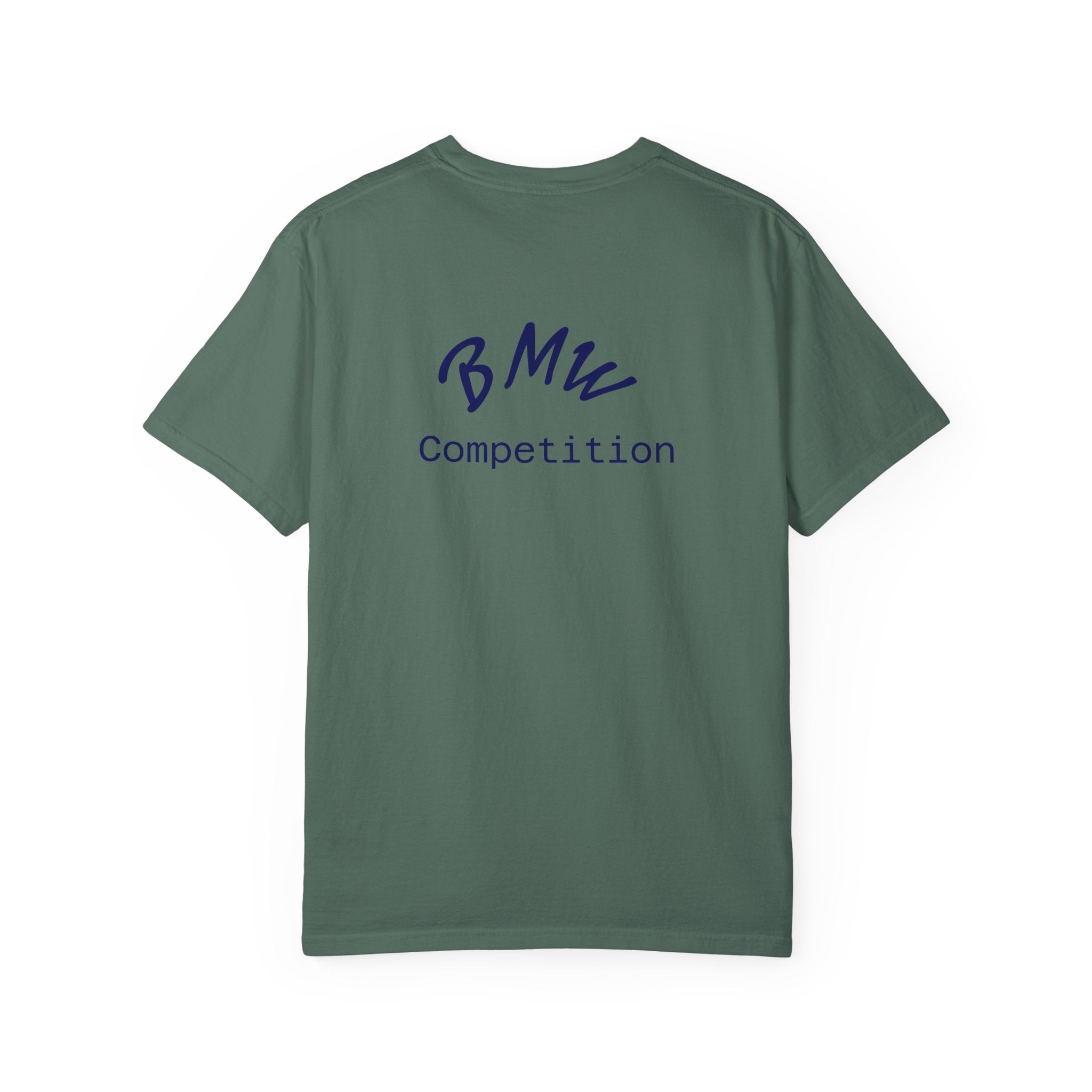 M5 Blue Car Powered Performance T-shirt | BMW Competition Graphic