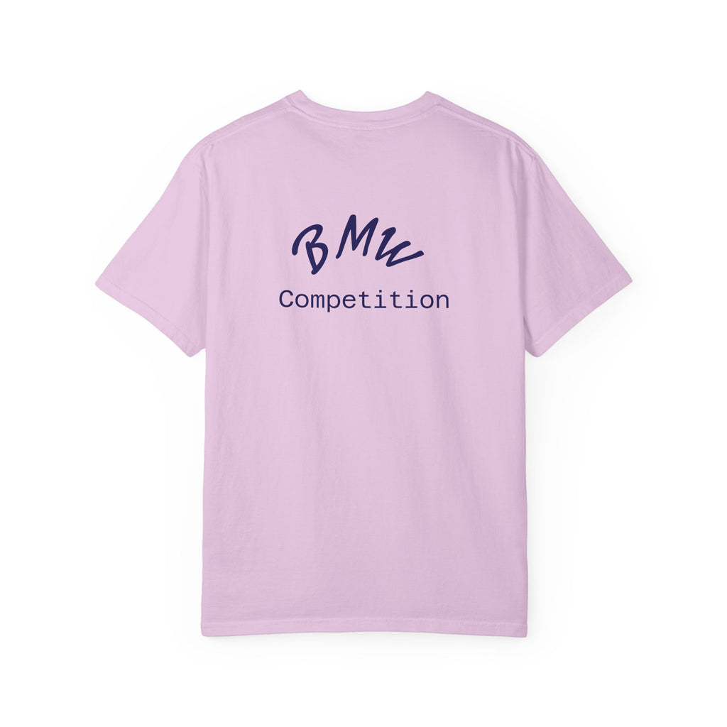 M5 Blue Car Powered Performance T-shirt | BMW Competition Graphic